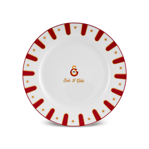 Karaca x Galatasaray Service de Table Forever Bone Sous Licence 24 Pièces pour 6 Personnes
