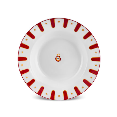 Karaca x Galatasaray Service de Table Forever Bone Sous Licence 24 Pièces pour 6 Personnes