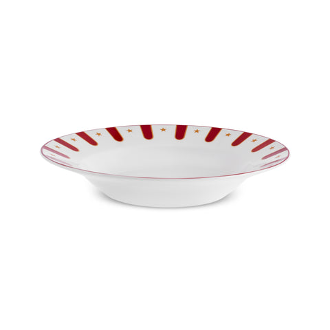 Karaca x Galatasaray Service de Table Forever Bone Sous Licence 24 Pièces pour 6 Personnes