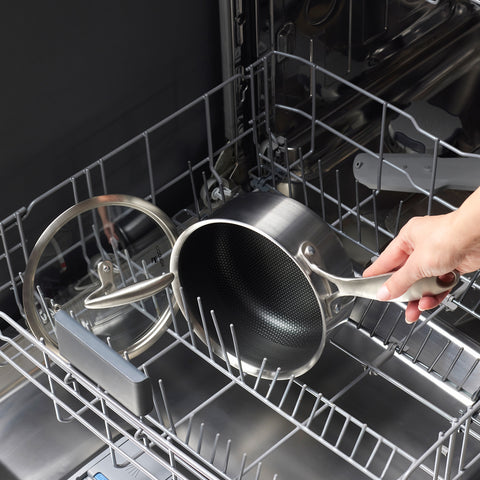 Karaca 5Ply PowerSteel 316+ Casserole à manche en acier inoxydable compatible induction, 18 cm, argentée