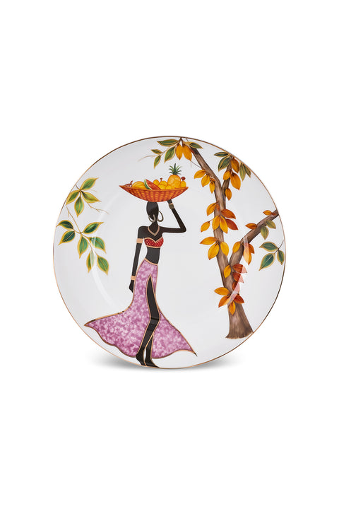 Karaca Elegance Bone Samira – Service de table 24 pièces pour 6 personnes