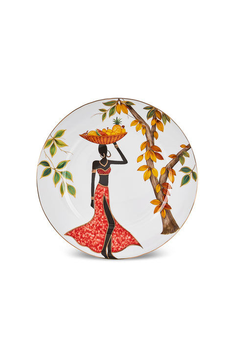 Karaca Elegance Bone Samira – Service de table 24 pièces pour 6 personnes