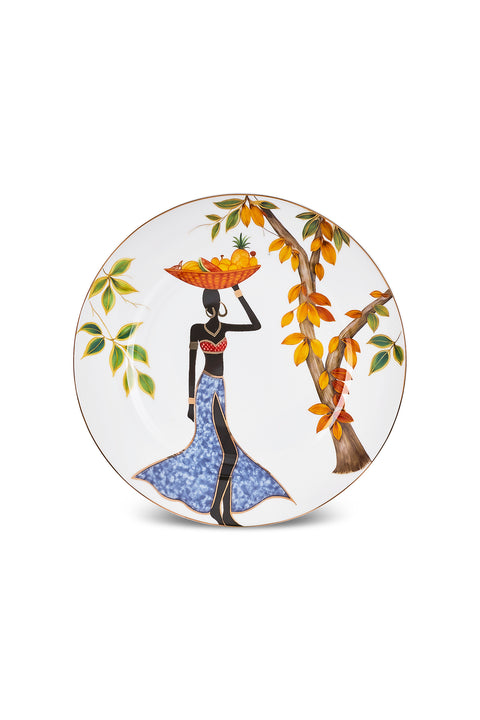 Karaca Elegance Bone Samira – Service de table 24 pièces pour 6 personnes