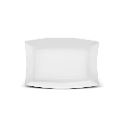 Karaca Stream Pure Perfect Blanc 32 Pièces Service de Petit Déjeuner 6 Personnes Carré