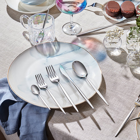 Karaca Lizbon Set de couverts 60 pièces pour 12 personnes