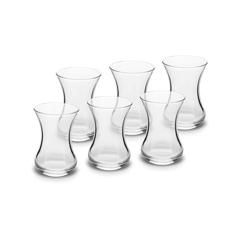 Karaca Vefa Verres à thé set de 6 Pièces