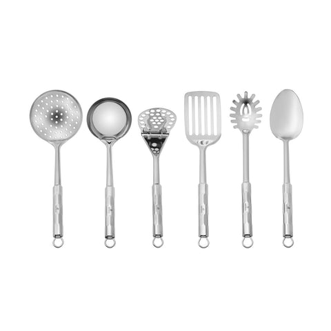 Karaca Nova Chrome Set de 6 Ustensiles de Service