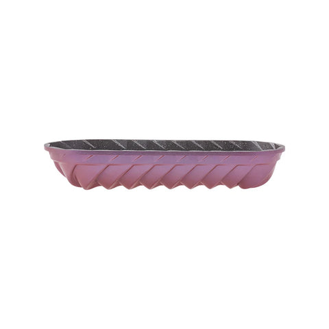 Moule à Gâteau Karaca Vera en Fonte Rose, 35 cm