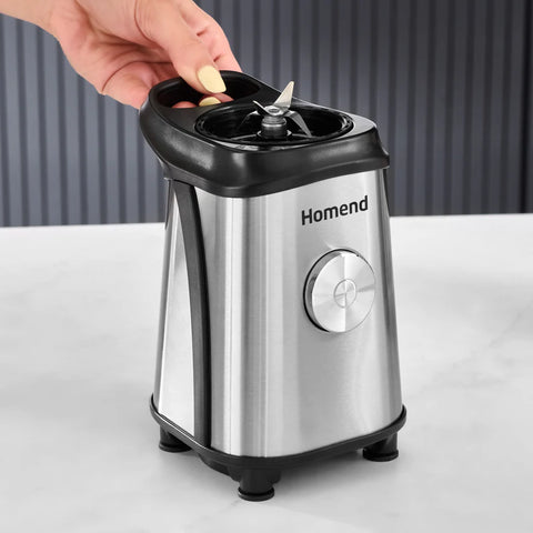 Homend Mixfresh 7010EU Blender Personnel Pour Smoothies Inox 350W