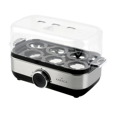 Cuiseur à œufs Karaca Love of Kitchen en acier inoxydable