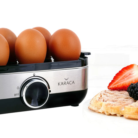 Cuiseur à œufs Karaca Love of Kitchen en acier inoxydable