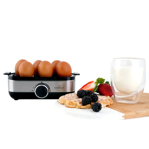 Cuiseur à œufs Karaca Love of Kitchen en acier inoxydable