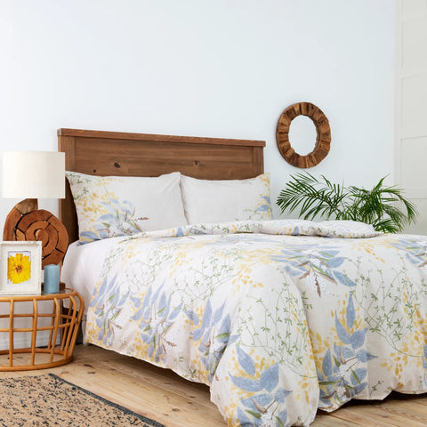 KH COTTON CLARINDA DUVET COVER SET (2, -