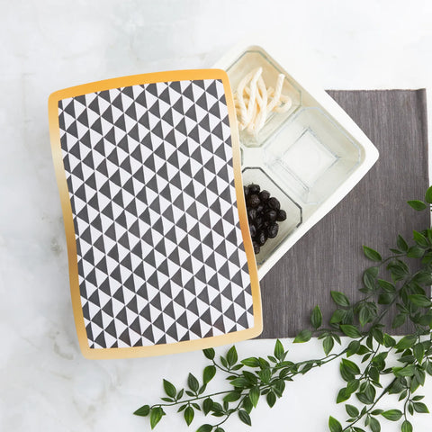 KARACA BLACKGOLD 6'LI KAHVALTILIK, SİYAH