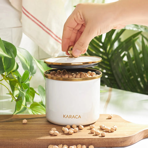 Petit pot Karaca Troy, blanc