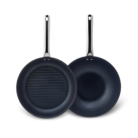 Poêle à griller et wok Karaca Bio Diamond Steel Plus