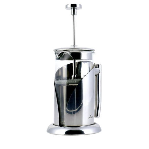 Cafetière à piston Karaca en verre borosilicate et acier inoxydable, 350 ml