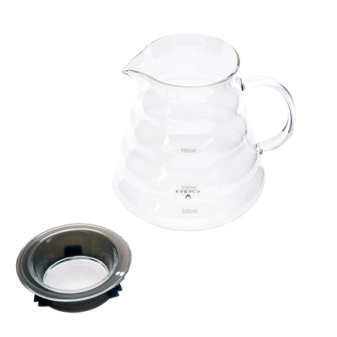Cafetière Karaca en verre borosilicate, 800 ml