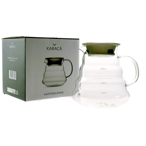 Cafetière Karaca en verre borosilicate, 800 ml