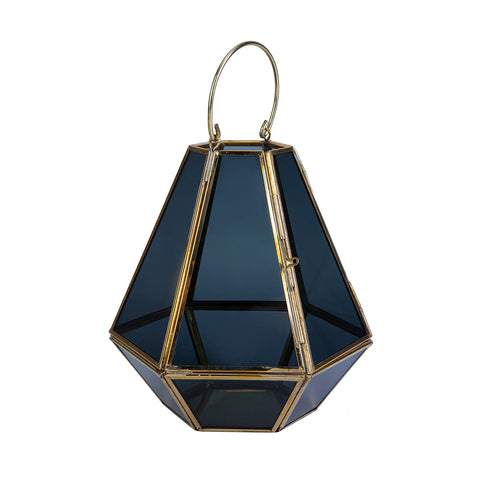 Bougeoir Karaca Line Hex, 19x12 cm