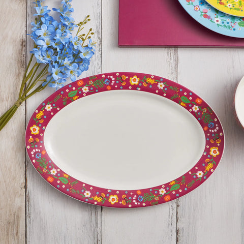 KARACA FLORES 35CM KAYIK TAB, MULTICOLOR
