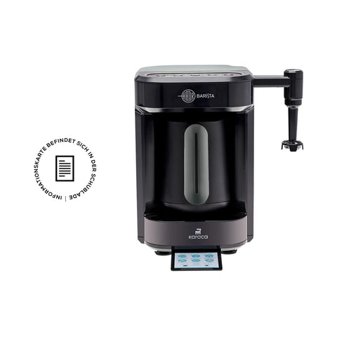 Machine à café turc et cappuccino Karaca Hatır Barista, anthracite