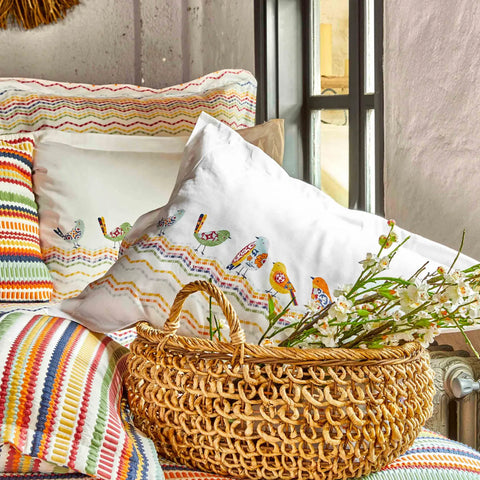 Parure de lit Karaca Home Alegra Mood Multi avec housse de couette 100 % coton pour lit double