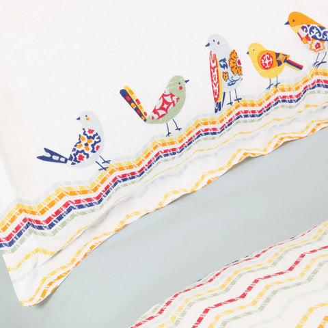 Parure de lit Karaca Home Alegra Mood Multi avec housse de couette 100 % coton pour lit double