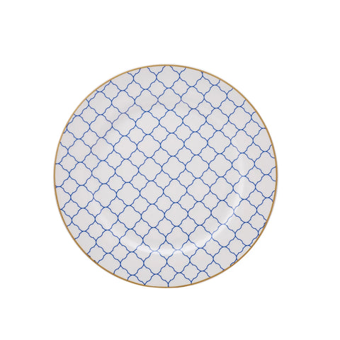 Service de table Karaca Enyal en porcelaine pour 6 personnes, 24 pièces
