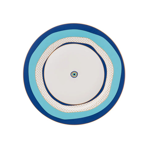 Service de table en porcelaine Karaca Eye Zone pour 6 personnes, 24 pièces