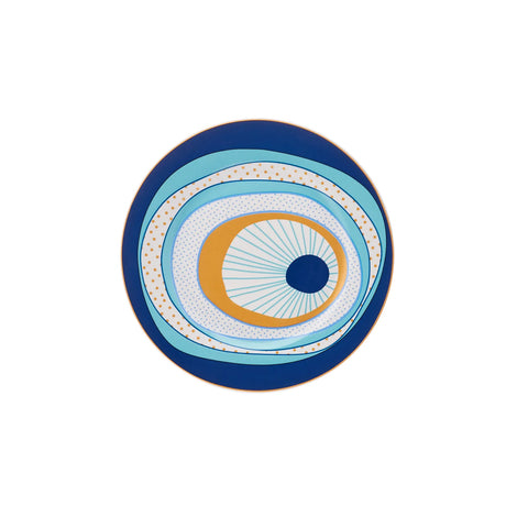 Service de table en porcelaine Karaca Eye Zone pour 6 personnes, 24 pièces