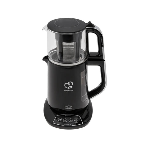Théière bouilloire parlante Karaca Çaysever 1 700 W, chrome