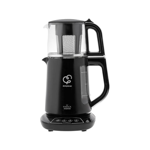 Théière bouilloire parlante Karaca Çaysever 1 700 W, chrome
