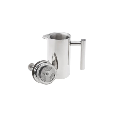 Cafetière à piston Karaca à double paroi en acier inoxydable, 350 ml