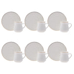 Tasses à café Karaca Nimo pour 6 personnes, 90 ml