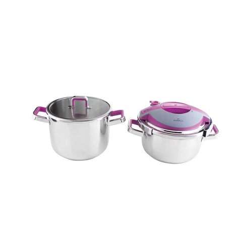 Ensemble d’autocuiseurs Karaca Orbit Violett, 4+6 L