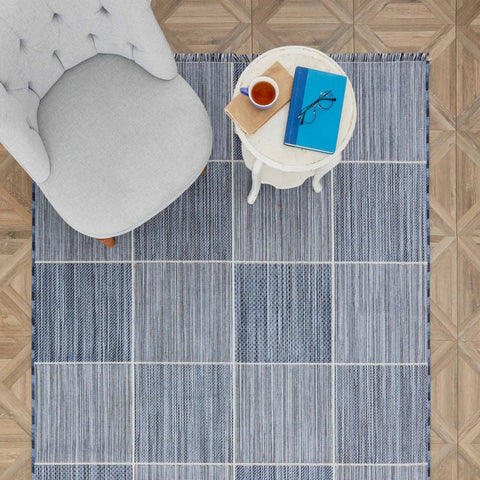 Tapis Kaşmir Halı Dogasever Delta animaux recyclé, 120 x 180 cm