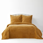 KARACA HOME JOENA MUSTARD SOFT BEDSPREAD