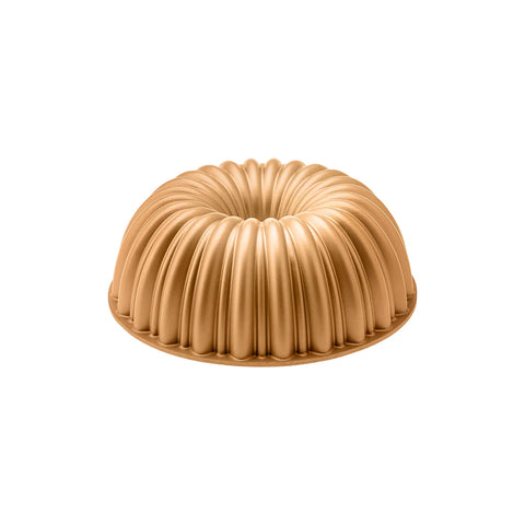 Moule à savarin Karaca Cake Pro en fonte, doré