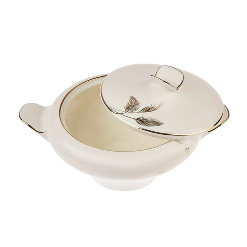 Service de table Karaca Fine Pearl Extra Selva pour 12 personnes, 62 pièces