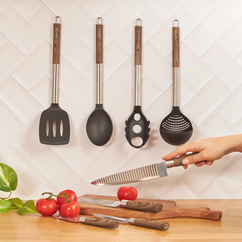 Ensemble d'ustensiles de cuisine Karaca Woody Soft, 7 pièces