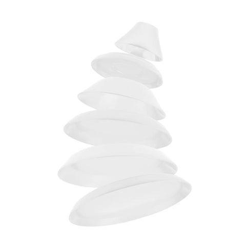 Service de table Karaca X Hussein Chalayan Fine Pearl pour 1 personne, 6 pièces 