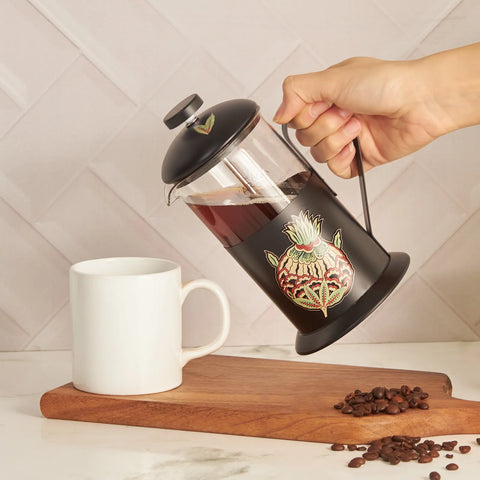 Cafetière à piston Karaca Iznik grenade, 600 ml