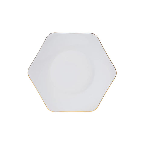 Service de table en porcelaine Karaca Linda pour 6 personnes, 18 pièces