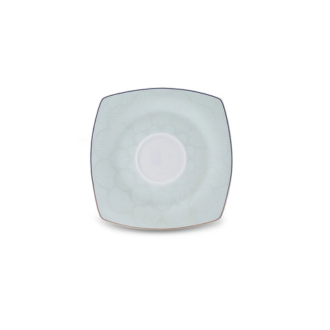 Service Petit Déjeuner Karaca Fine Pearl Banyan pour 6 personnes, 26 pièces carrées/rectangulaires