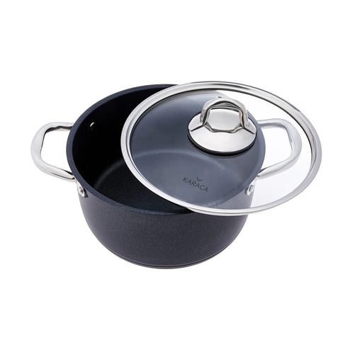 Batterie de cuisine Karaca Diamond Steel Plus, 7 pièces
