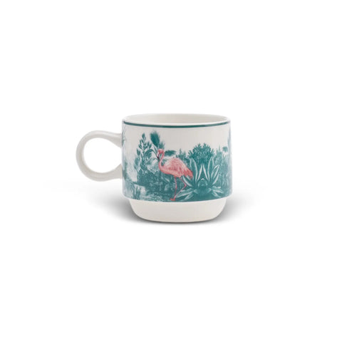 Coffret de tasses avec support Karaca Jungle 5 pièces