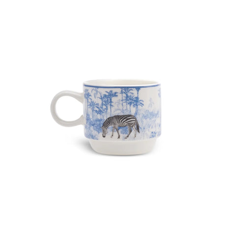 Coffret de tasses avec support Karaca Jungle 5 pièces