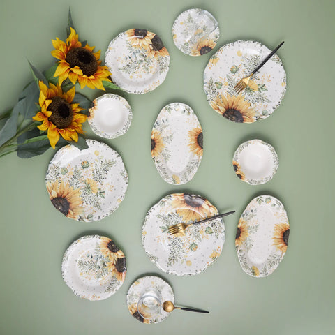 KARACA SUNFLOWER 26 PRÇ KAHV, MULTICOLOR