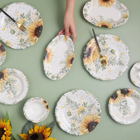 KARACA SUNFLOWER 26 PRÇ KAHV, MULTICOLOR